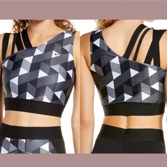 Nike Other - NWT Nike [ XL ] Serena Design‎ Crew Tennis Top in Black White Multi